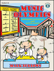Music Olympics Book & CD Pack Thumbnail